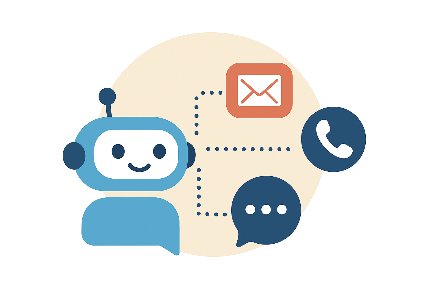 Integrating Chatbots with Multichannel Support Systems