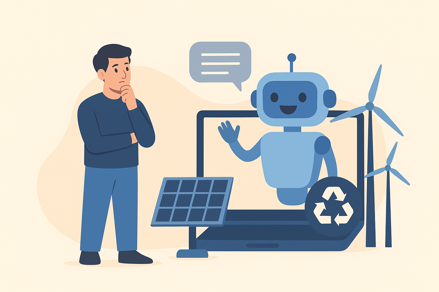 Long-Term Impact of Renewable Energy Chatbots
