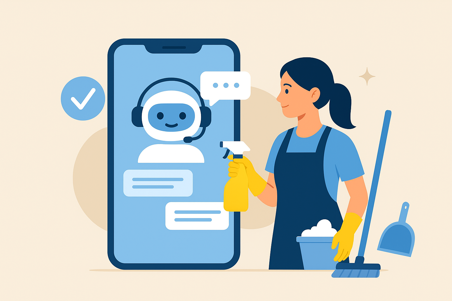 The Future of Cleaning Services with Chatbots