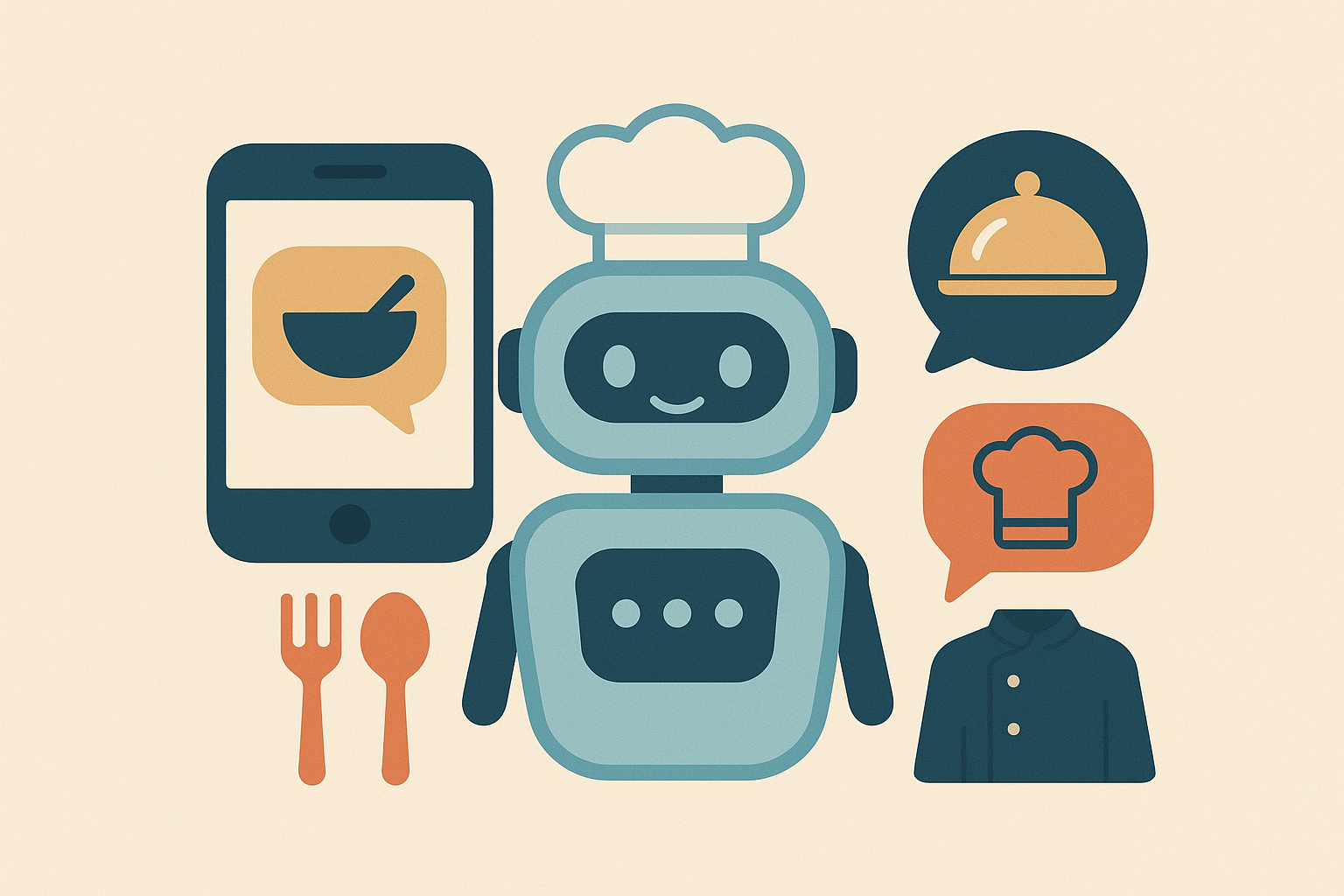 Revolutionizing the Culinary World with AI-Powered Food Chatbots