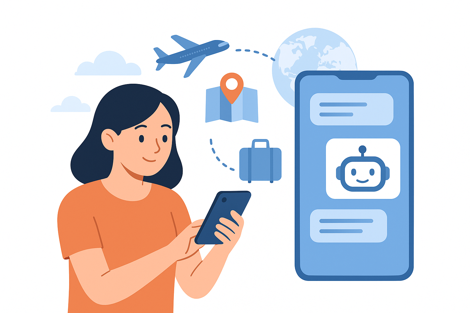 Smart Conversational Journeys: How Booking & Travel Chatbots Transform the Travel Experience