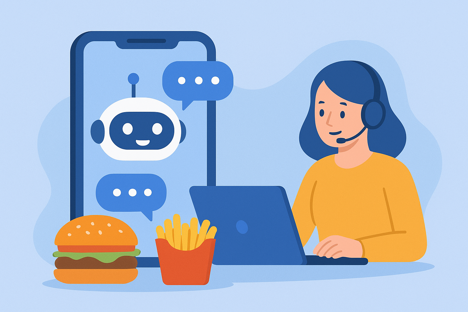 How Food Chatbots Improve Customer Support