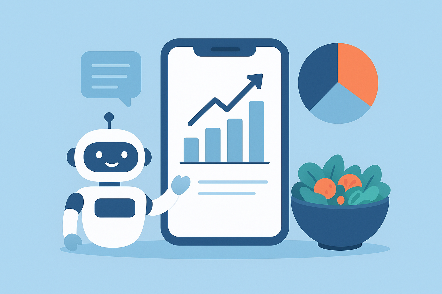Food Chatbots and Data-Driven Insights