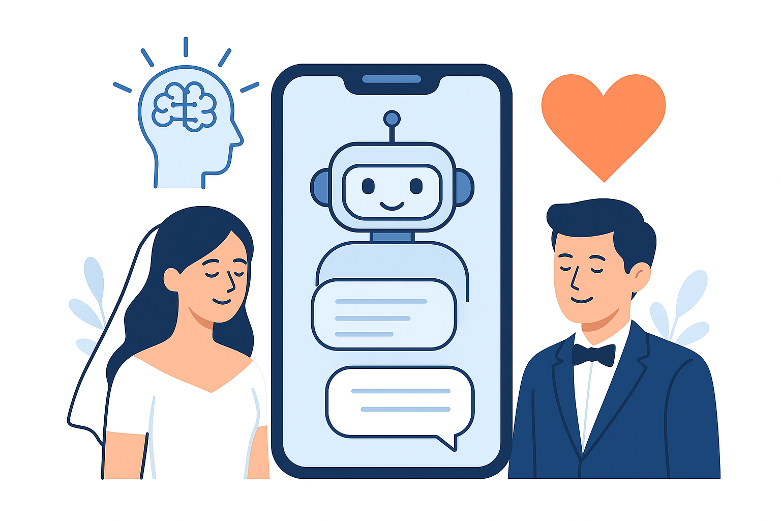 AI and Emotional Intelligence in Wedding Chatbots
