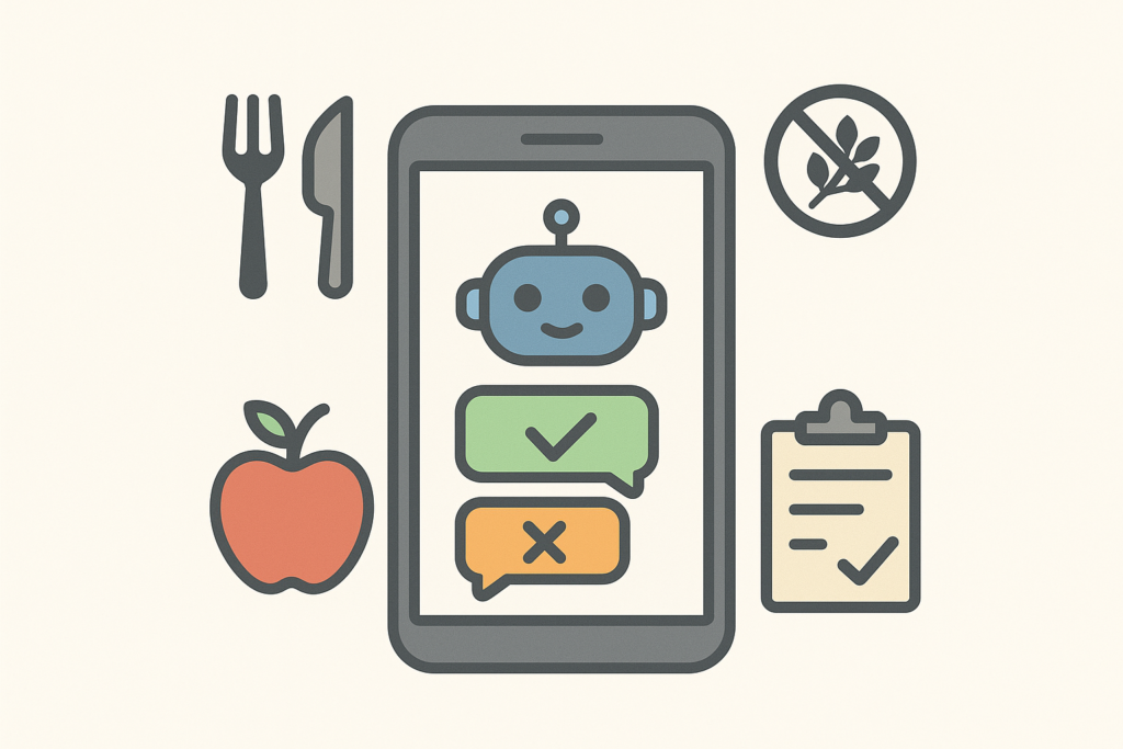 Food Chatbots and Dietary Restrictions: How AI Ensures Safe Food Choices