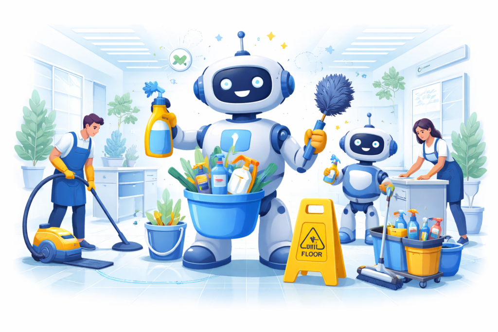 Chatbots for Commercial and Office Cleaning Services