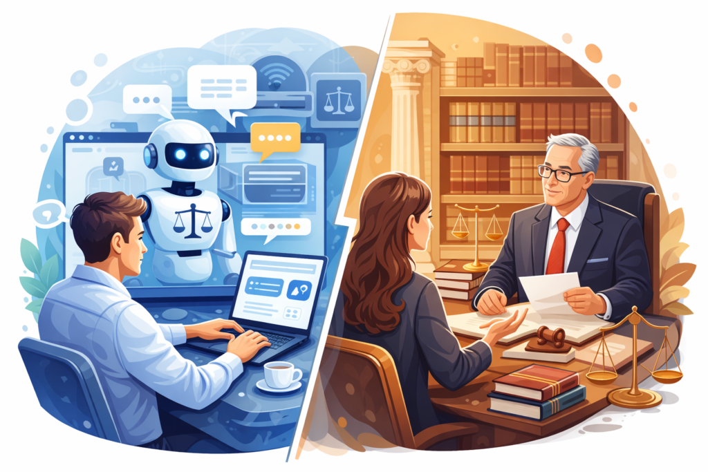 Legal Chatbots vs Traditional Legal Support Channels