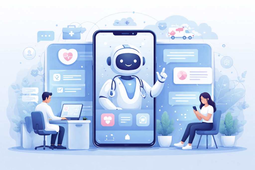 The Future of Digital Healthcare: AI Chatbots for Patient Engagement, Efficiency & Growth