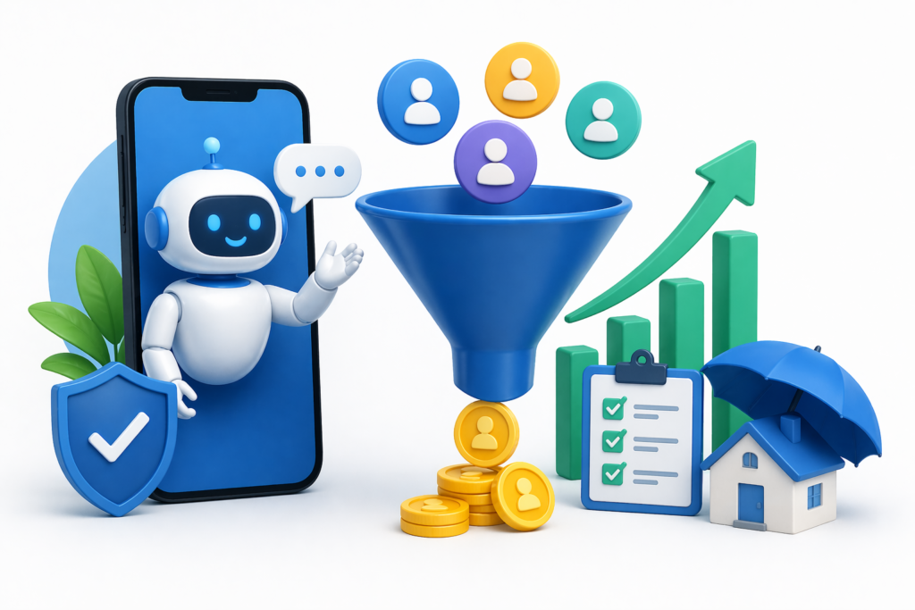 How Insurance Chatbots Improve Lead Generation and Conversions