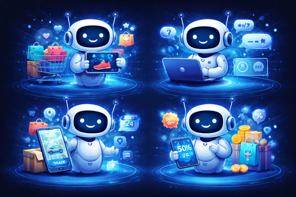 Types of E-Commerce Chatbots