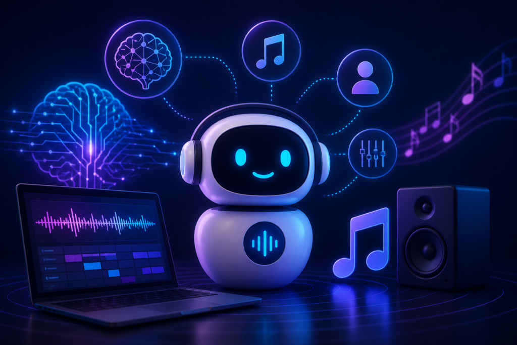 The Role of AI and Machine Learning in Music Chatbots