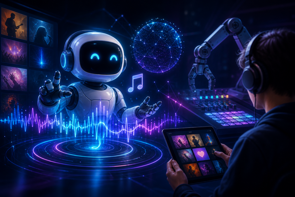 How Music Chatbots Are Redefining the Music Industry with AI-Driven Personalization and Automation