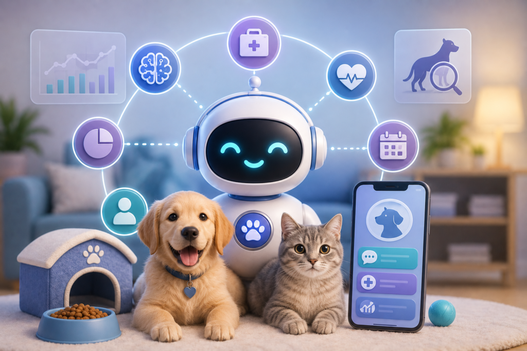 Role of AI and Machine Learning in Pet Care Chatbots