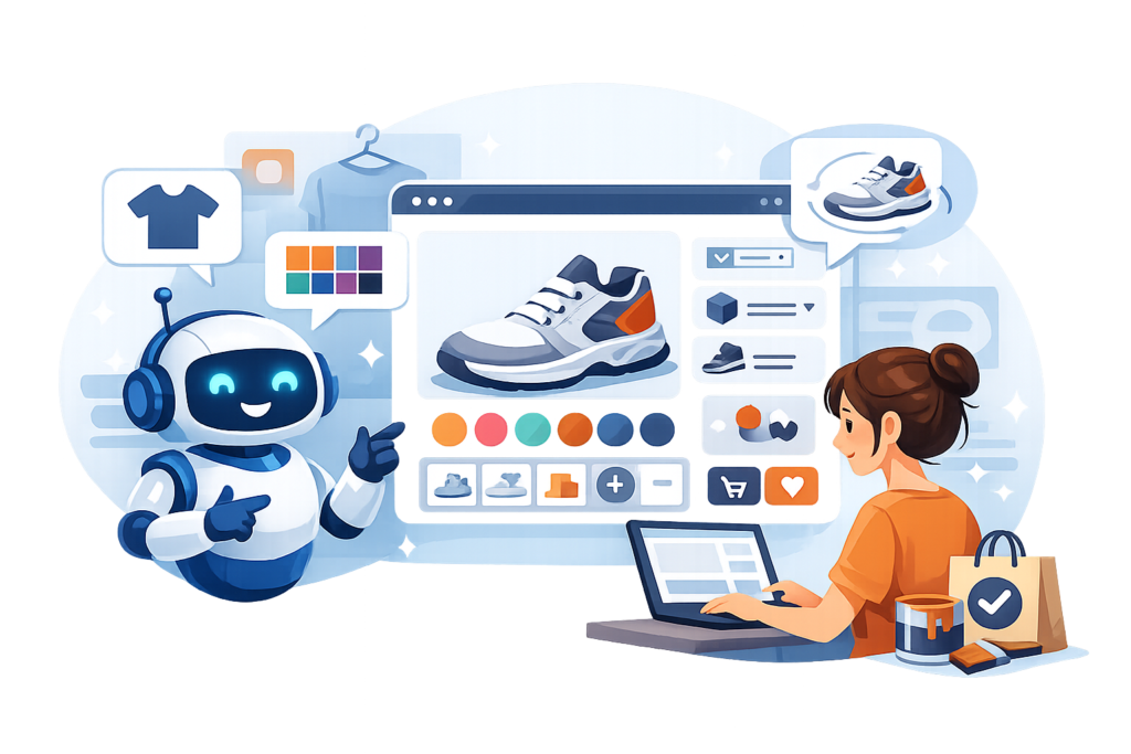 Design Chatbots in eCommerce Product Customization