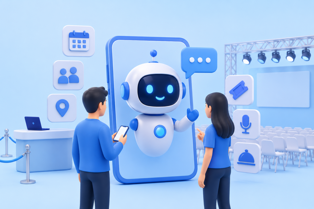How Events & Conferences Chatbots Are Revolutionizing Event Management