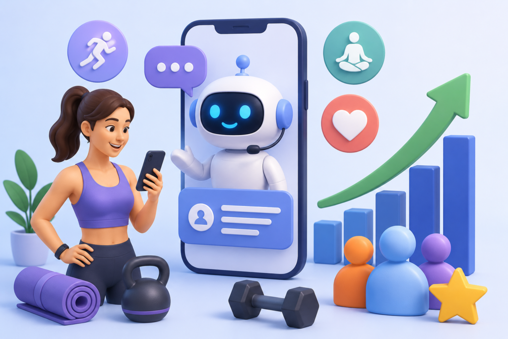 How Fitness & Leisure Chatbots Improve Customer Experience, Retention, and Business Growth