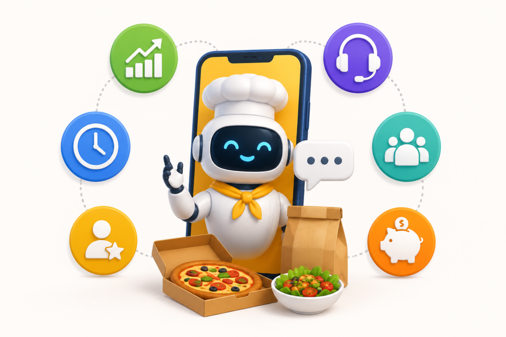 Benefits of Implementing a Food Chatbot