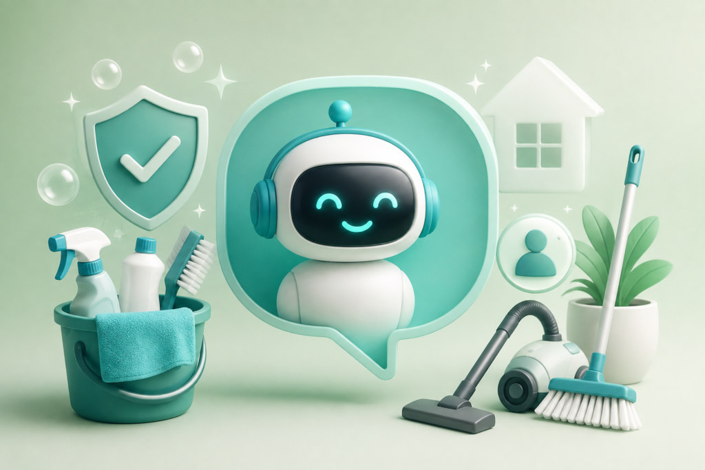 Designing a Cleaning Chatbot That Builds Customer Trust