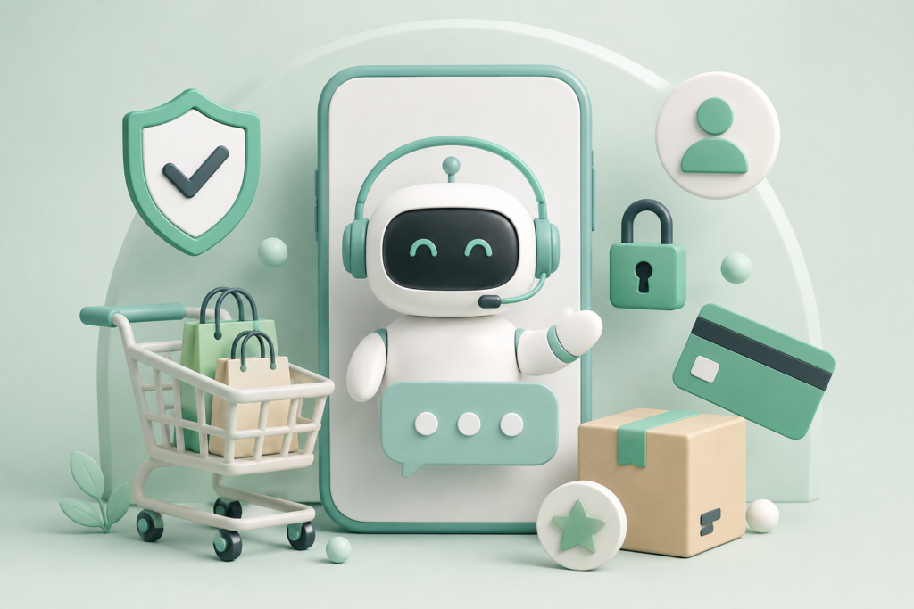 Building Trust Into an E-Commerce Chatbot