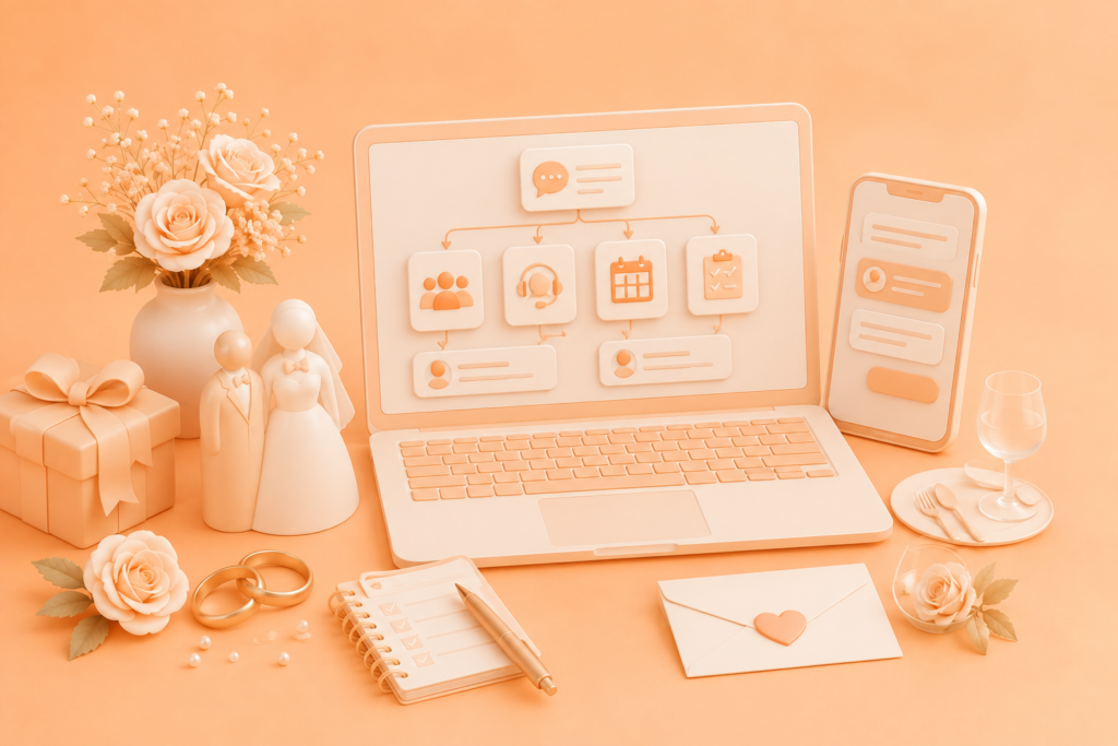 The Complete Guide to Automating Wedding Inquiries, Guest Support, Vendor Coordination, and Event Planning