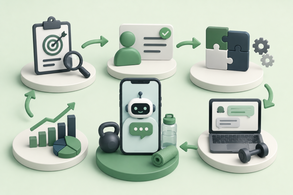 Step-by-Step Strategy for Implementing a Fitness & Leisure Chatbot