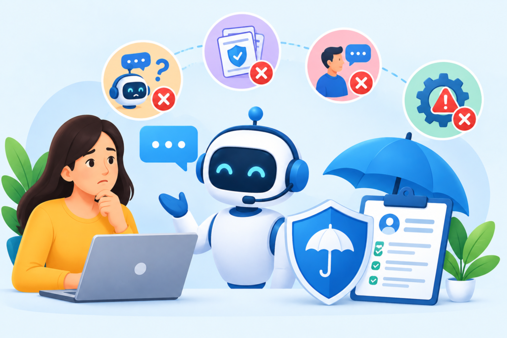 Common Mistakes When Implementing An Insurance Chatbot