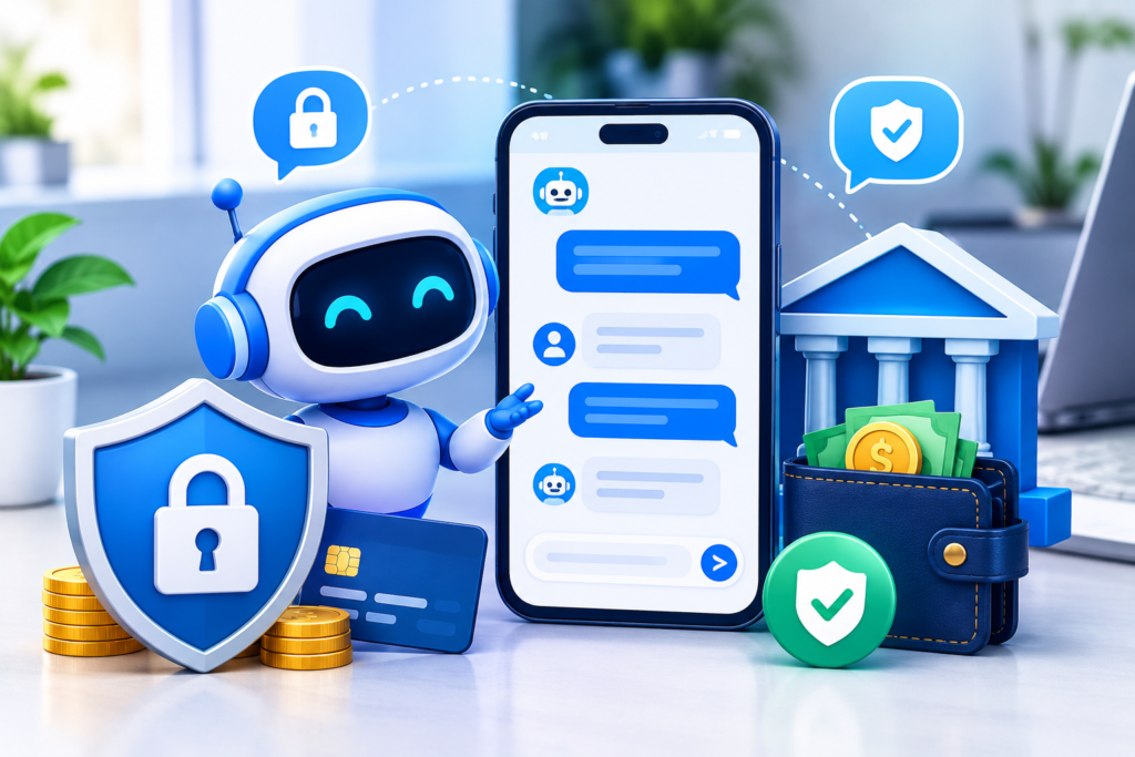 Designing Secure Financial Conversations