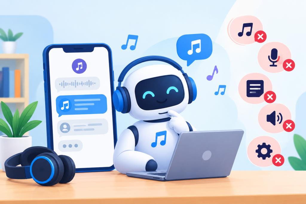 Common Mistakes When Building A Music Chatbot