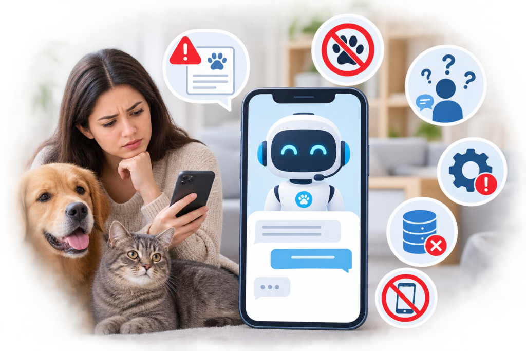 Common Mistakes When Implementing A Pet Care Chatbot