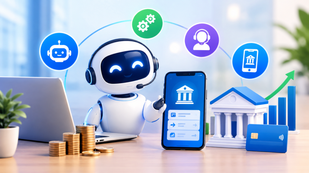The Complete Guide to AI Banking Assistance, Financial Automation, Customer Support, and Digital Banking Growth